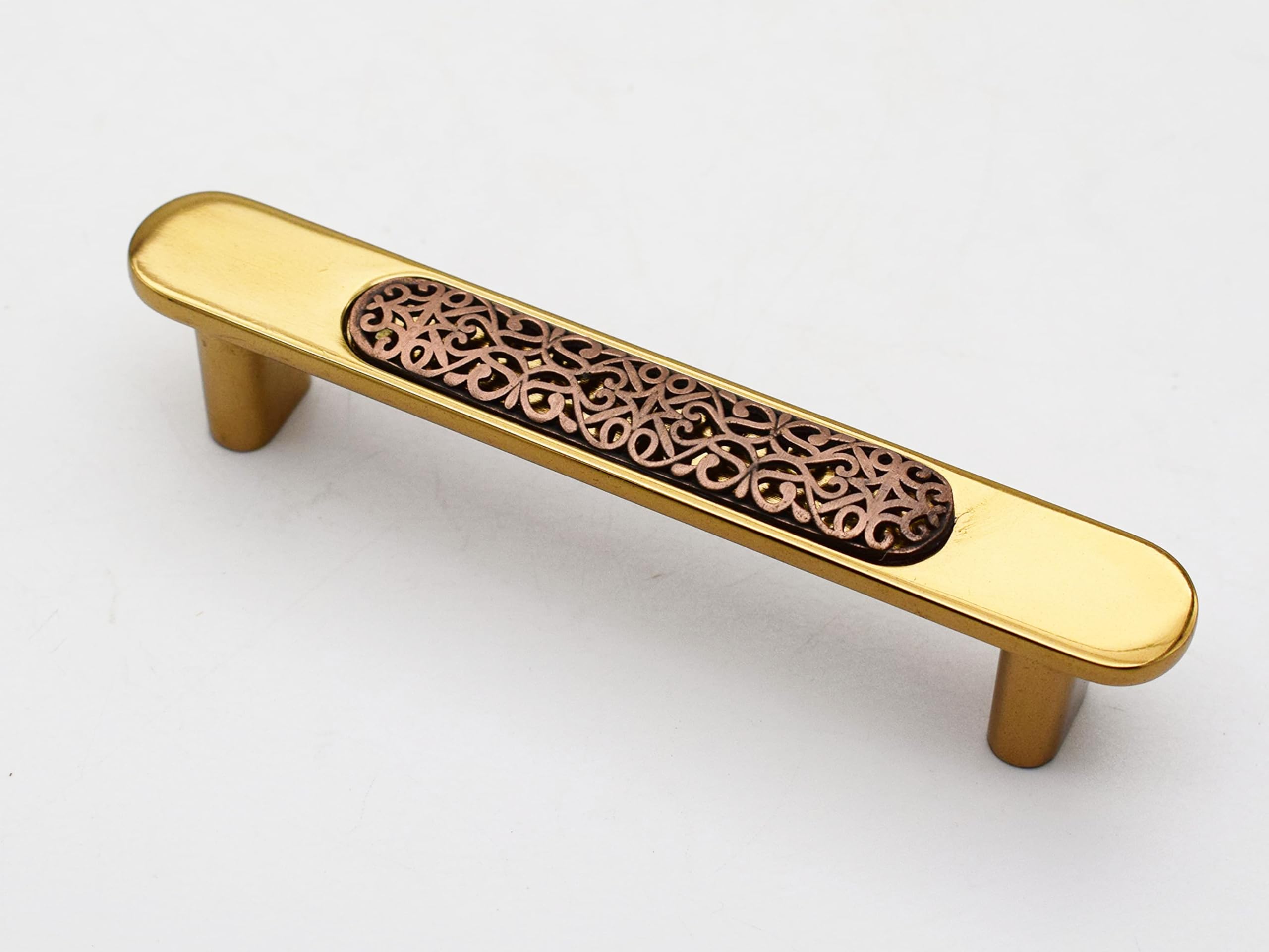 RAB Handle Zinc, for Door, Window, Drawer/Cabinet/Wardrobe, Kitchen and Office, Furniture Handle (Code:- Hand 7010, Finish:- Rose Gold, Size:- 96mm, Pack of 1 PCS) (B0CH18RW2F) Amazon Price History, Amazon Price Tracker