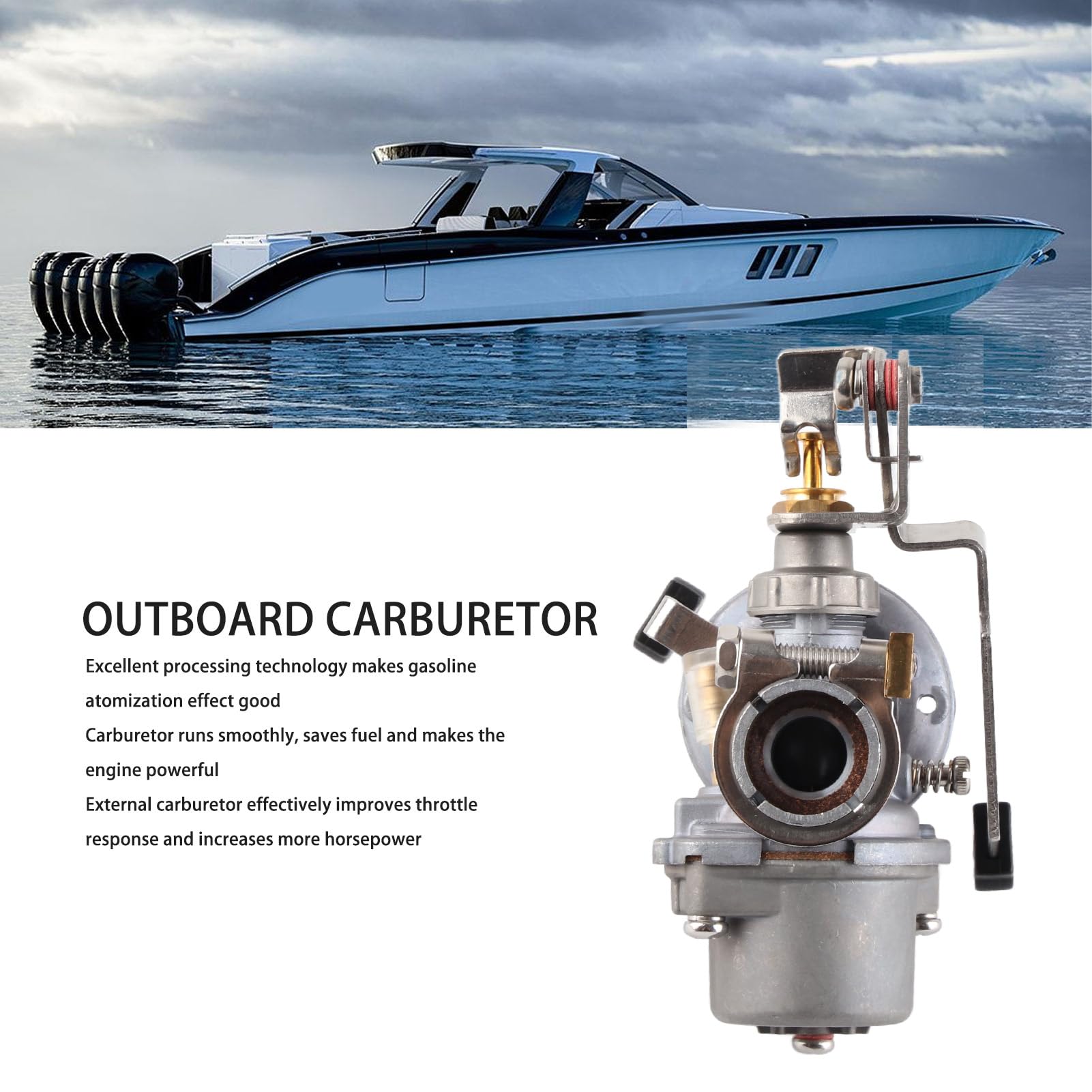 Carburador De Motor Fueraborda, Carburador Fueraborda Para Motor Tohatsu De 2 Tiempos, 3,5 Hp, 2,5 Hp, 3D5 03100 3F0 03100