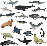 Vista 10 de Mini figuras de animales de safari, 12 piezas de plástico pequeño bosque selva, zoológico, figuras de animales, adornos para tartas, recuerdos