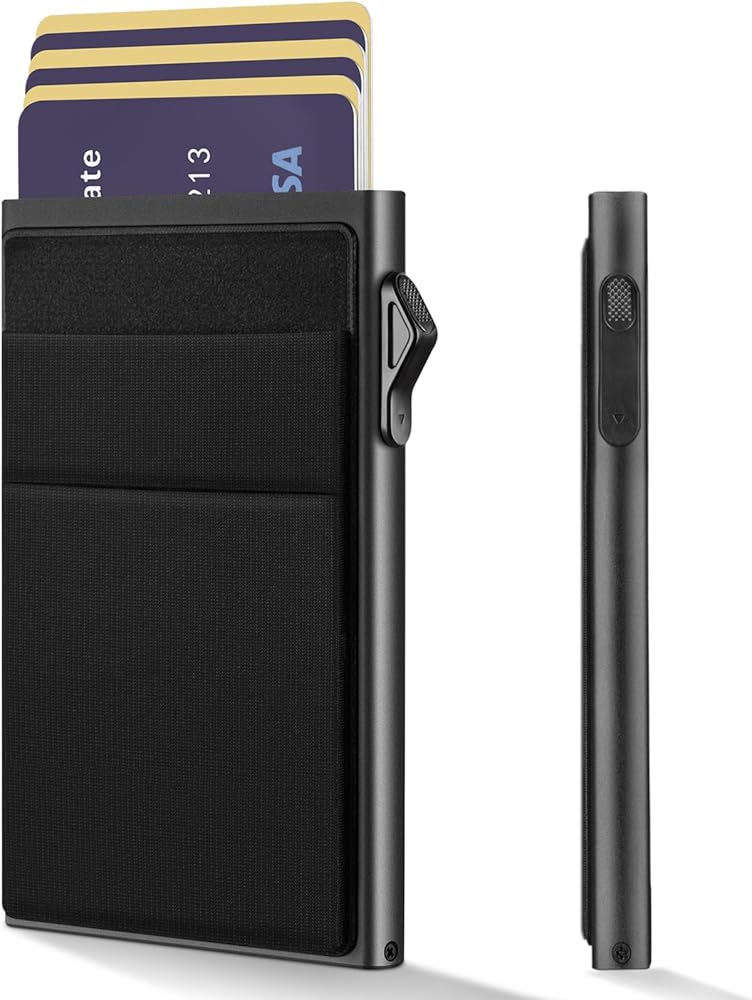 YESIIW Minimalist Pop-Up Card Holder