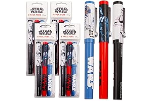 12 Pc Classic Star Wars Party Favors for Adults Pen Gift Bundle Set