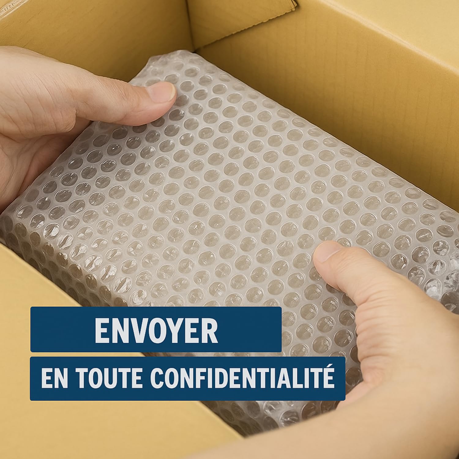 Rouleau Papier Bulle Nid D'abeille - Protection Emballage, 50 Cm De Large, Plusieurs Couleurs