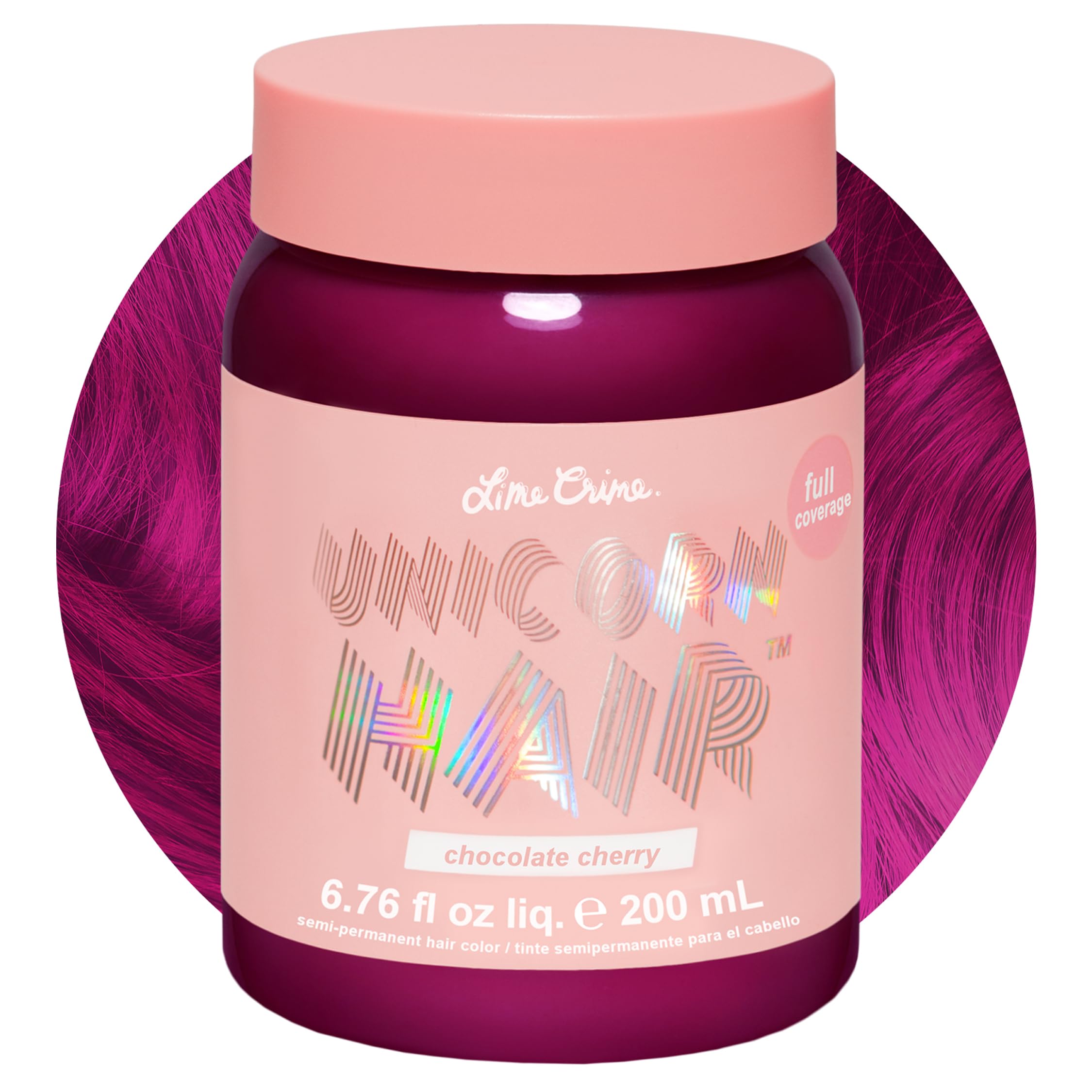 Amazon.com : Lime Crime Full Coverage Unicorn Hair Dye, Chocolate