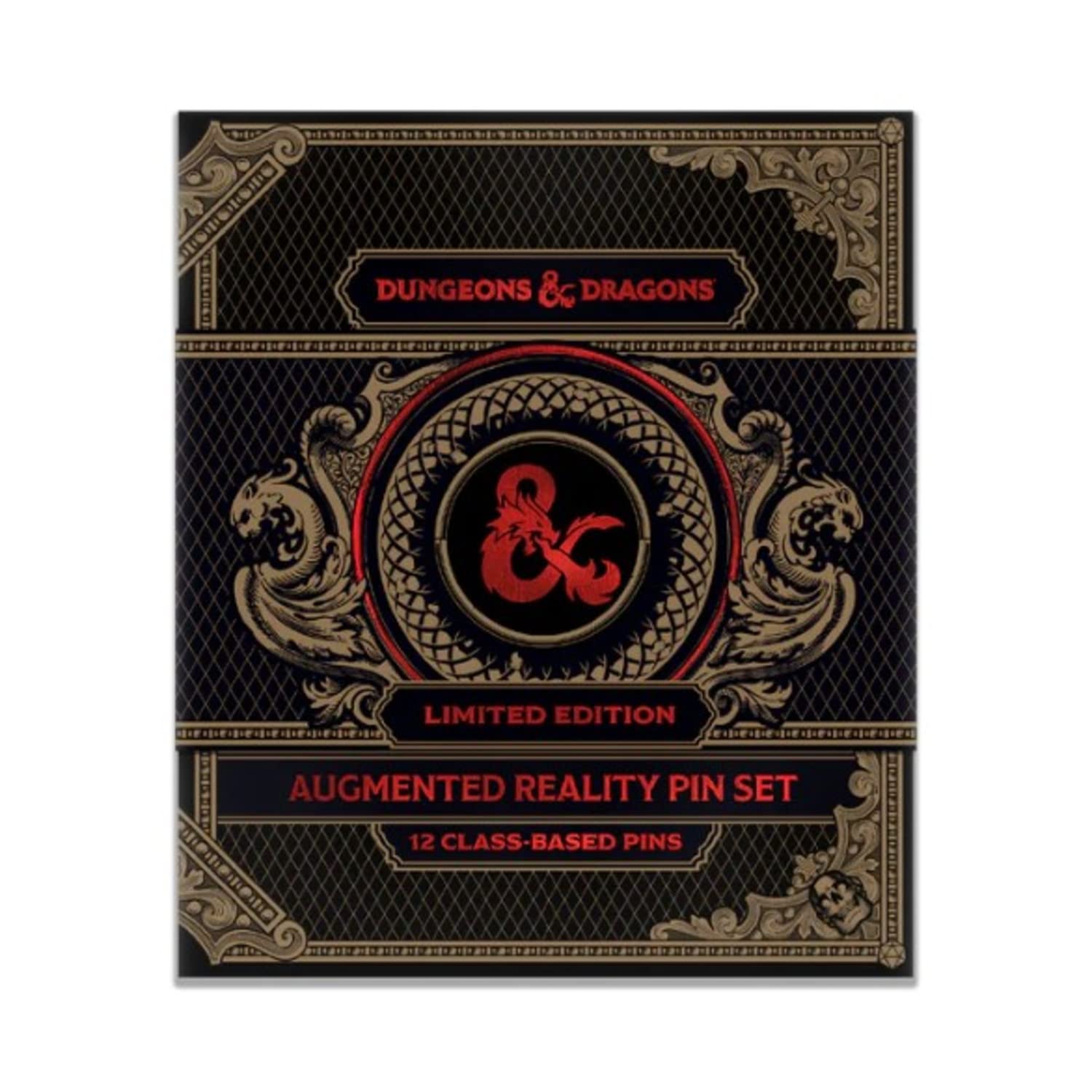 Dungeons & Dragons Character Class Augmented Reality Enamel Pin Set of 12 - Shared Exclusive