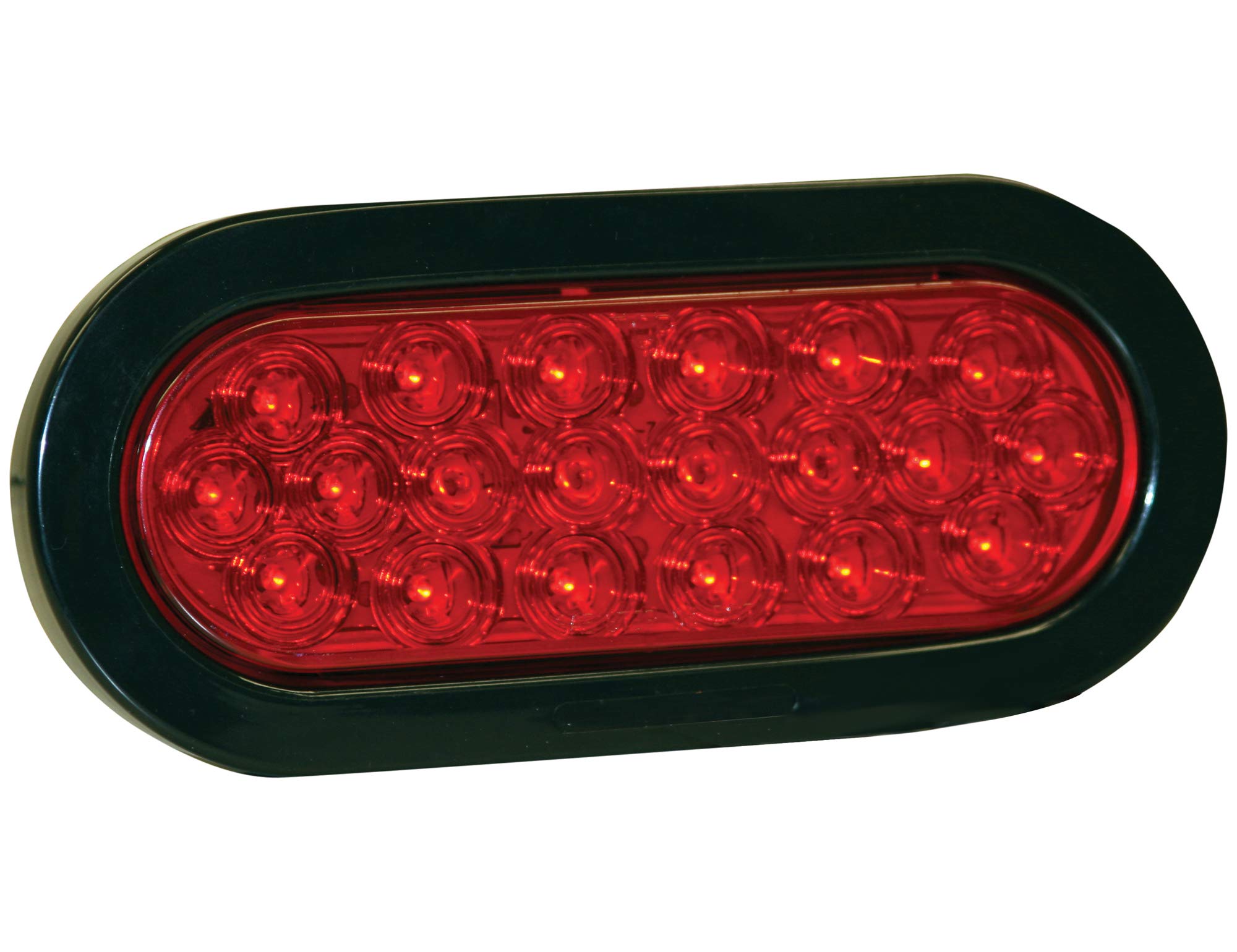 BUYERS PRODUCTS COMPANY5626520 6 Inch Red Oval Stop/Turn/Tail Light With 20 Leds Kit