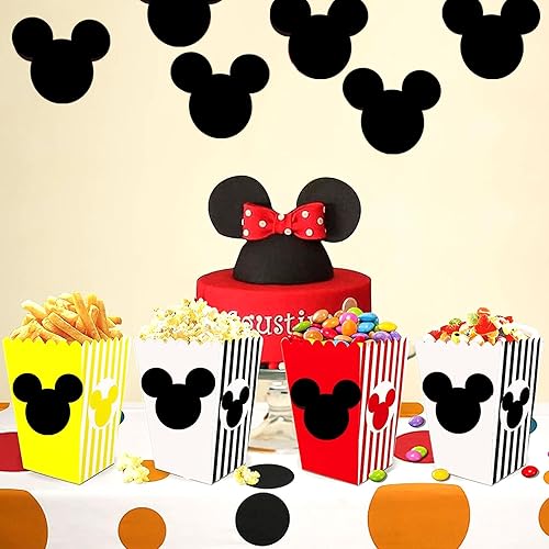 Miniatura 7 de Calcomanías de vinilo de tiza de ratón, calcomanías de cabeza de ratón de 2.97 x 2.5 pulgadas, calcomanías de PVC para cabezas de ratón, paquete de