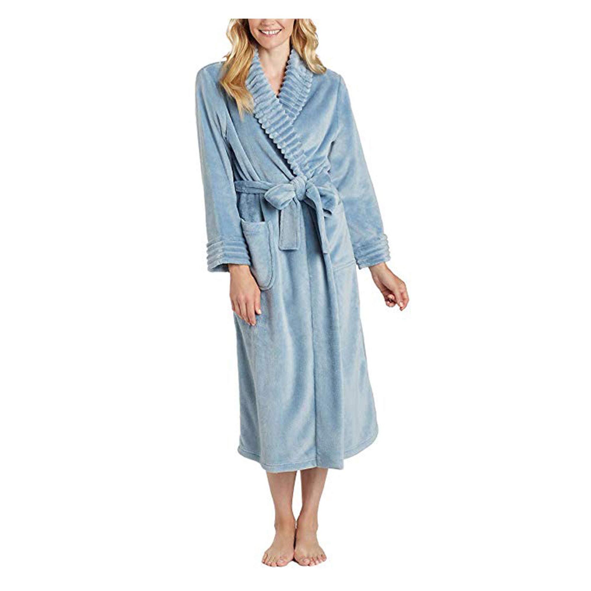 Ladies' Plush Wrap Robe
