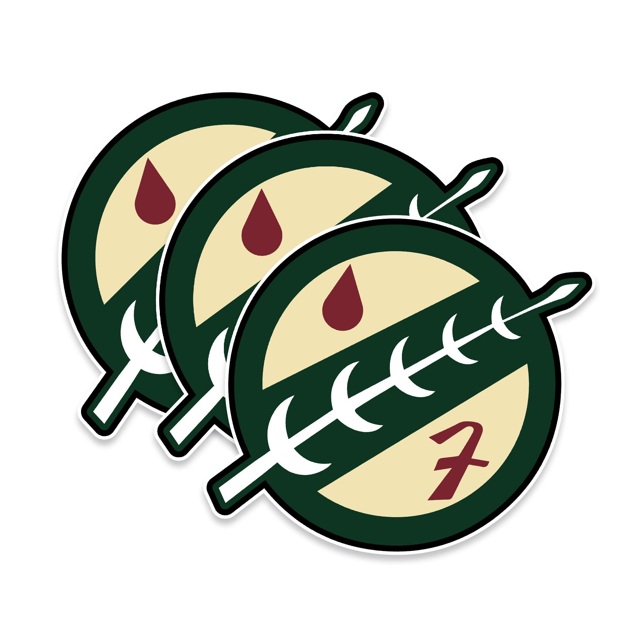 NEO Tactical Gear Bounty Hunter Crest Die Cut Vinyl Sticker Pack