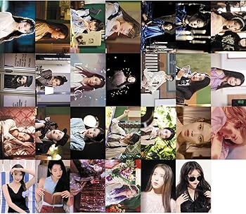 Amazon.com: Musite IU LOMO Cards 55 PCS IU LILAC Album Photo Cards