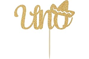 Spanish Uno Cake Topper Fiesta Party Decor for Mexican 1st Birthday Decoration...