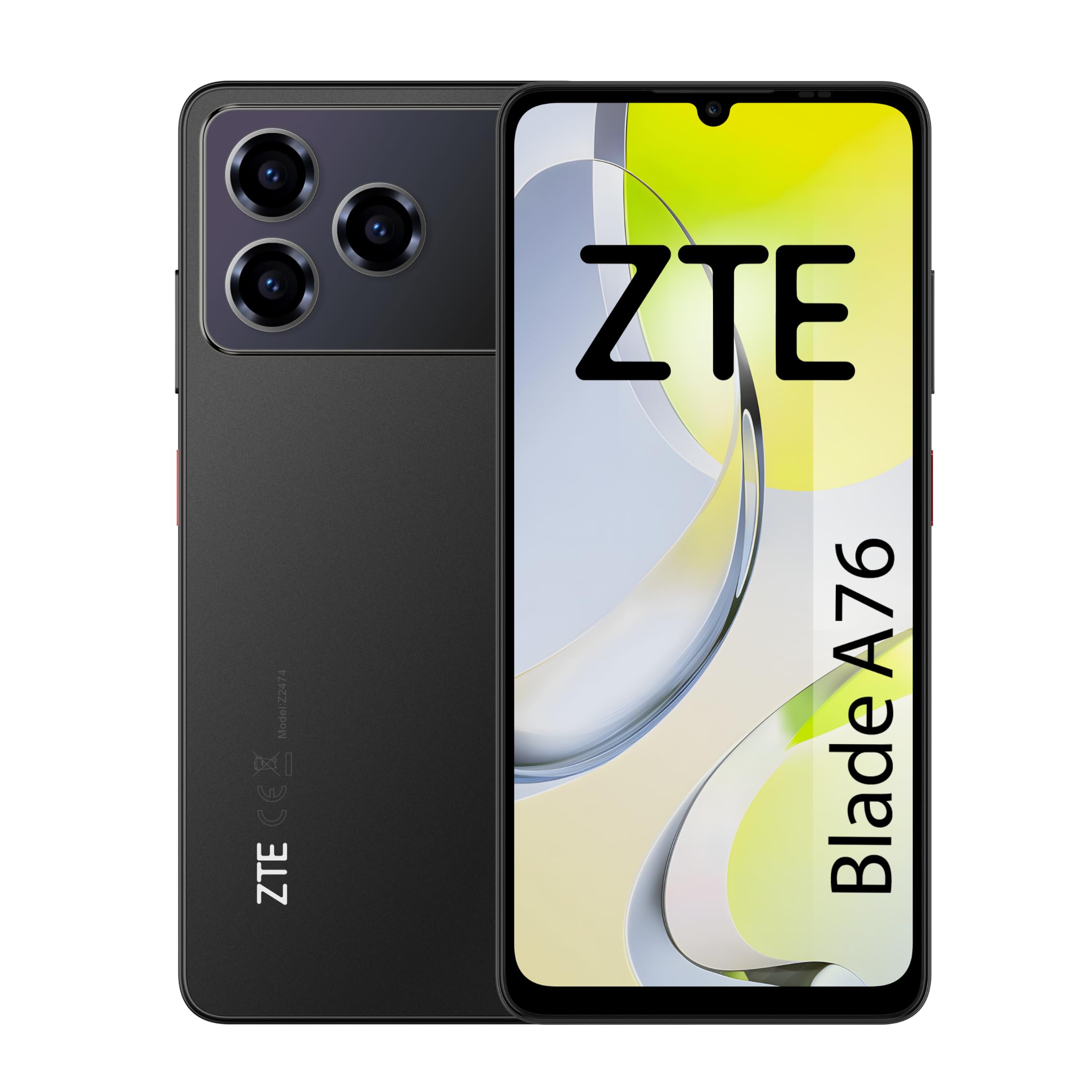 ZTE Smartphone P615F01-BLK Octa Core 4 GB RAM 128 GB Schwarz