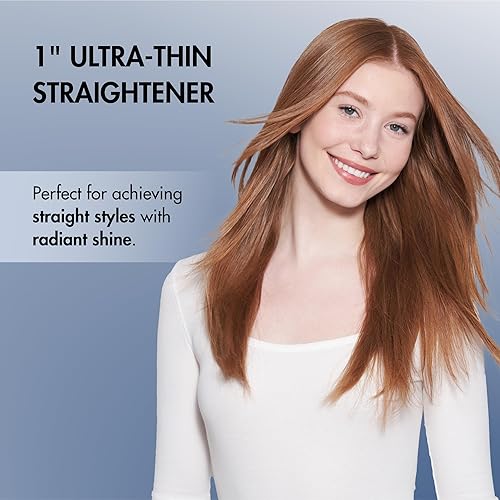 Miniatura 37 de Nano Titanium Ultra-Thin Hair Straightener, Professional Flat Iron for All Hair Types Negro,Azul,Mist,Rosa