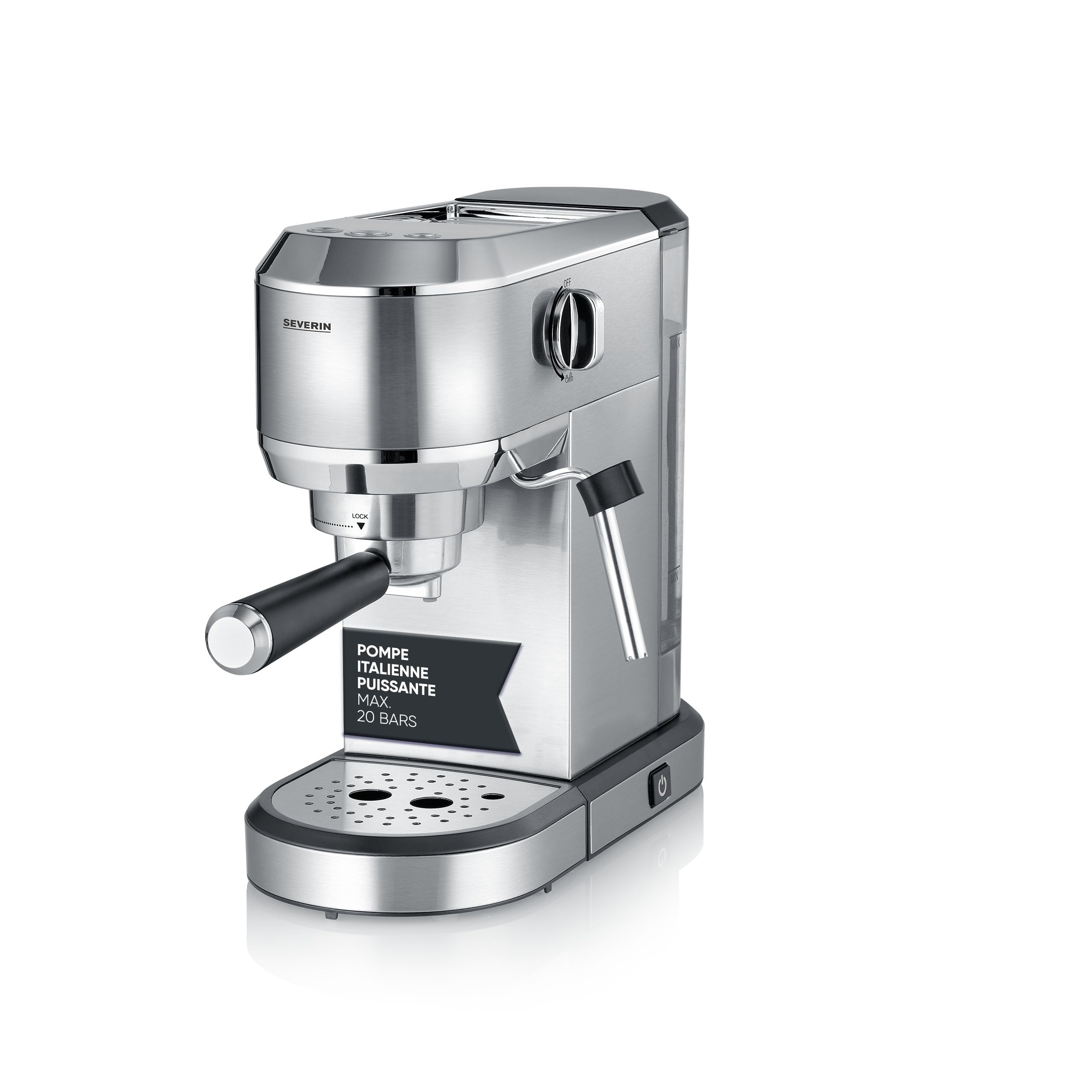 Machine à Café Expresso – 1,5L – 30 Cm – Noire – Neuve Sous Emballage
