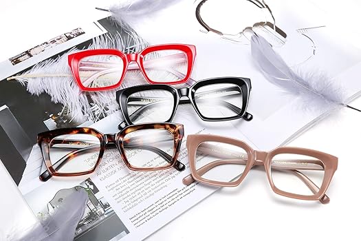 【fa.er.ie】color square light glasses color square light glasses