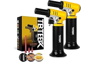 TBTEEK 2-Pack Cooking Torches for Crème Brûlée