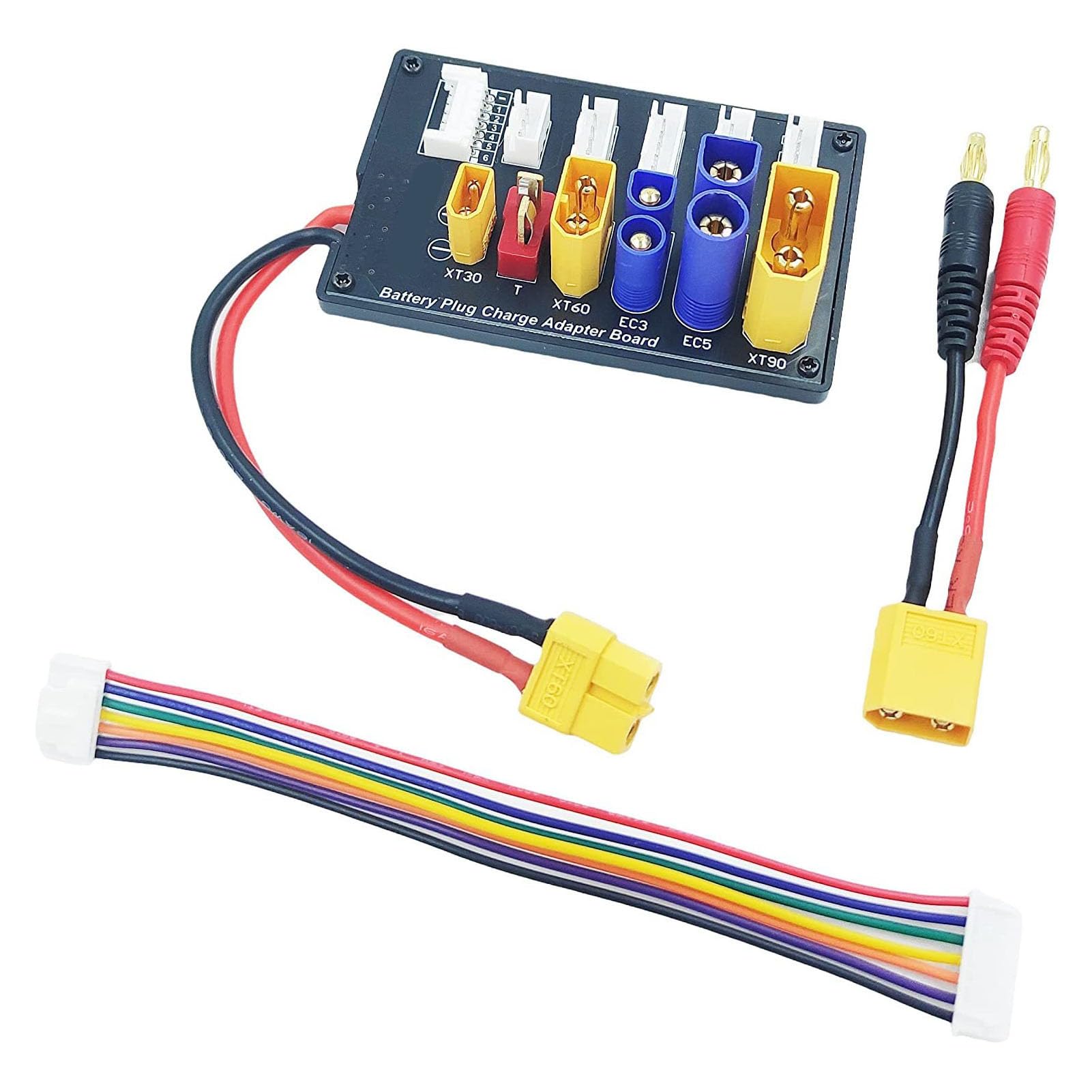 Carte Adaptateur de Chargeur D'équilibre de Batterie XT90 XT30 EC3 EC5 T XT60 6S Carte de Charge Parallèle