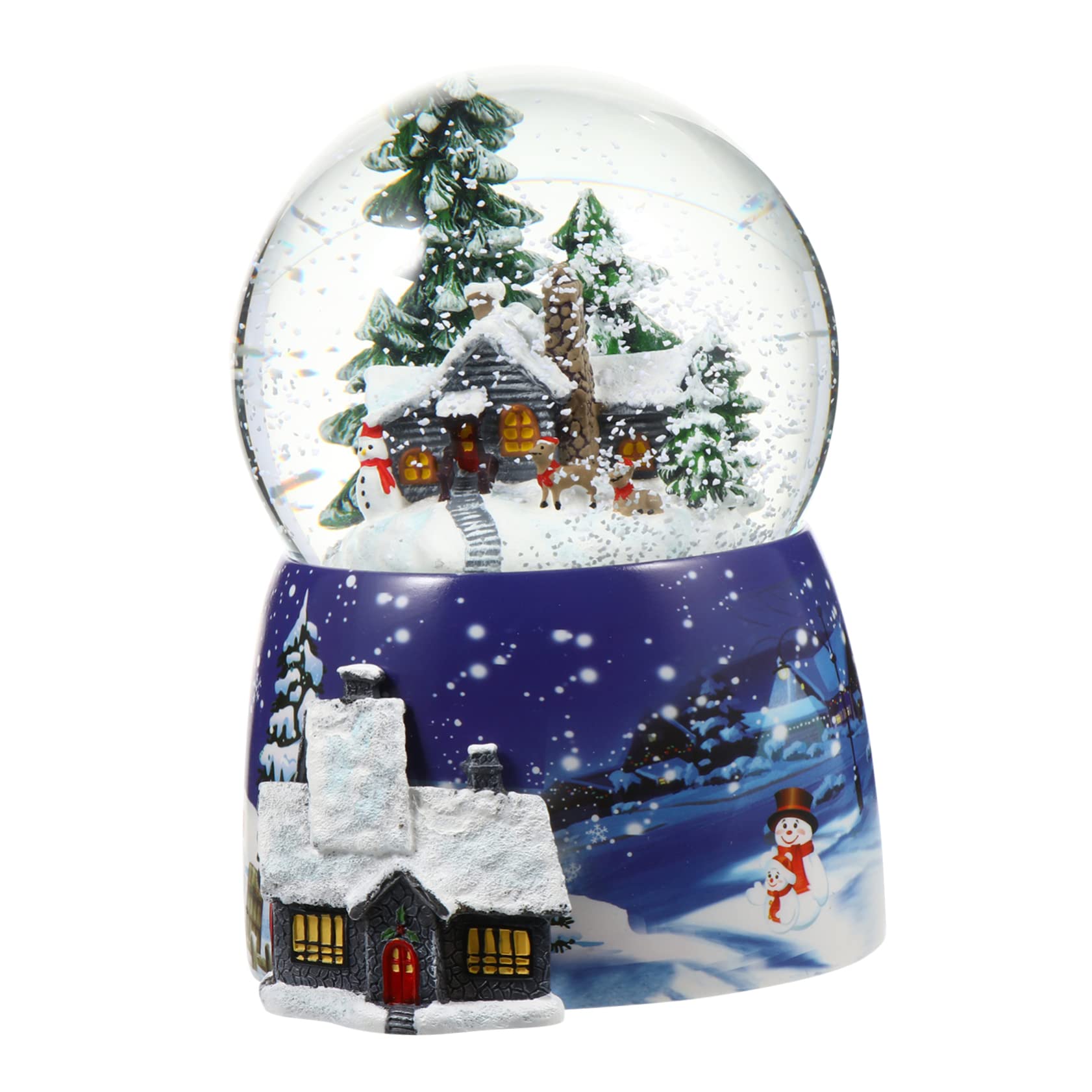 Globo de nieve musical para rellenar calcetines y regalar en vacaciones