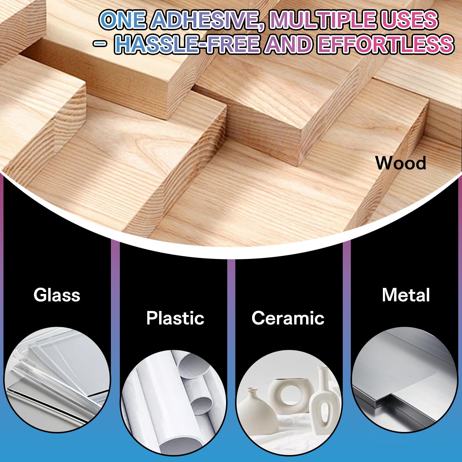 Pegamento Epoxi 2 Componentes 2x125ml, Epoxi 2 Componentes Transparente, Pegamento Epoxi Resistente al Calor, 30 Minutos de Trabajo, para Metal Madera Plástico Vidrio Cerámica