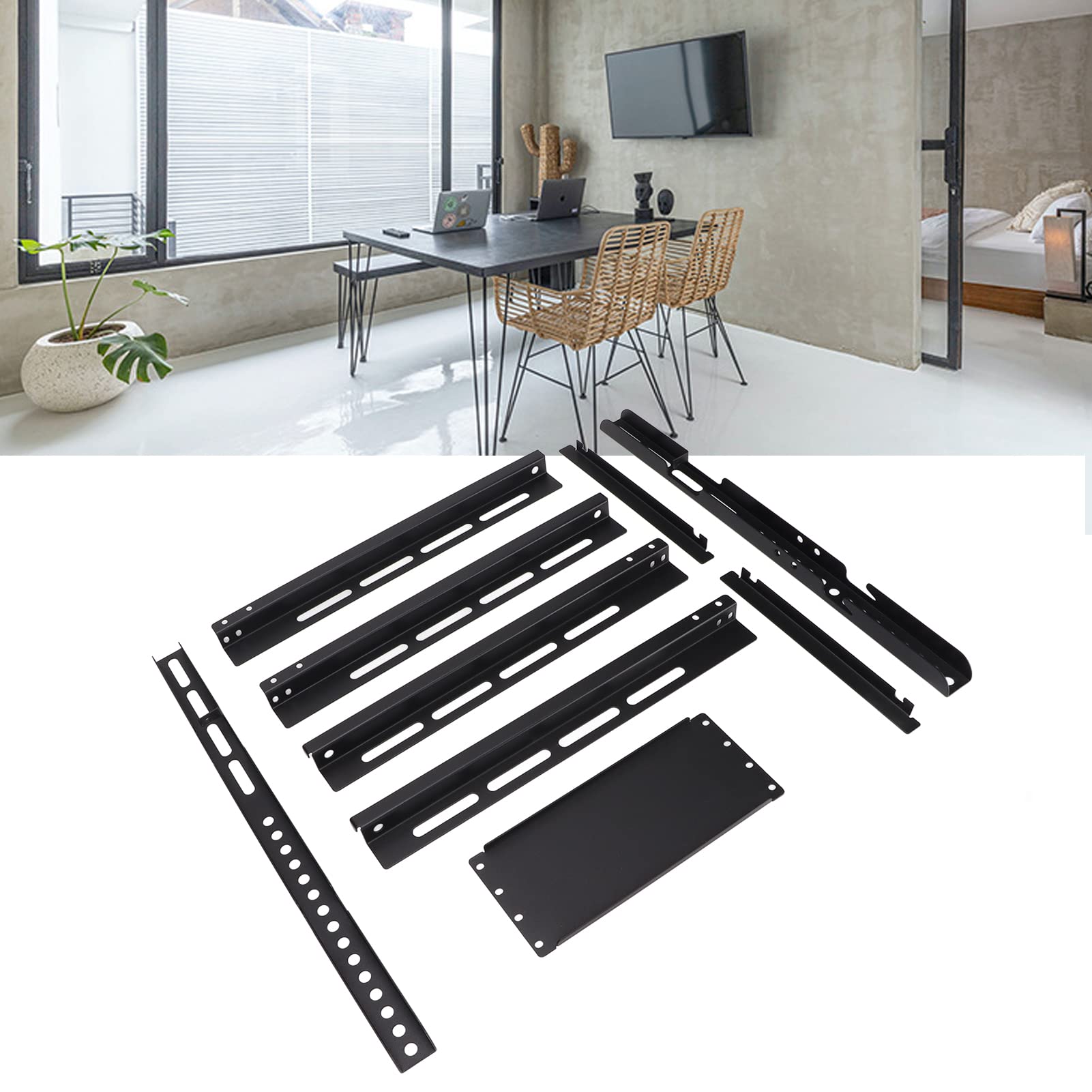 Cocoarm Soporte de Pared Fijo para TV de 22-75 Pulgadas, Capacidad de