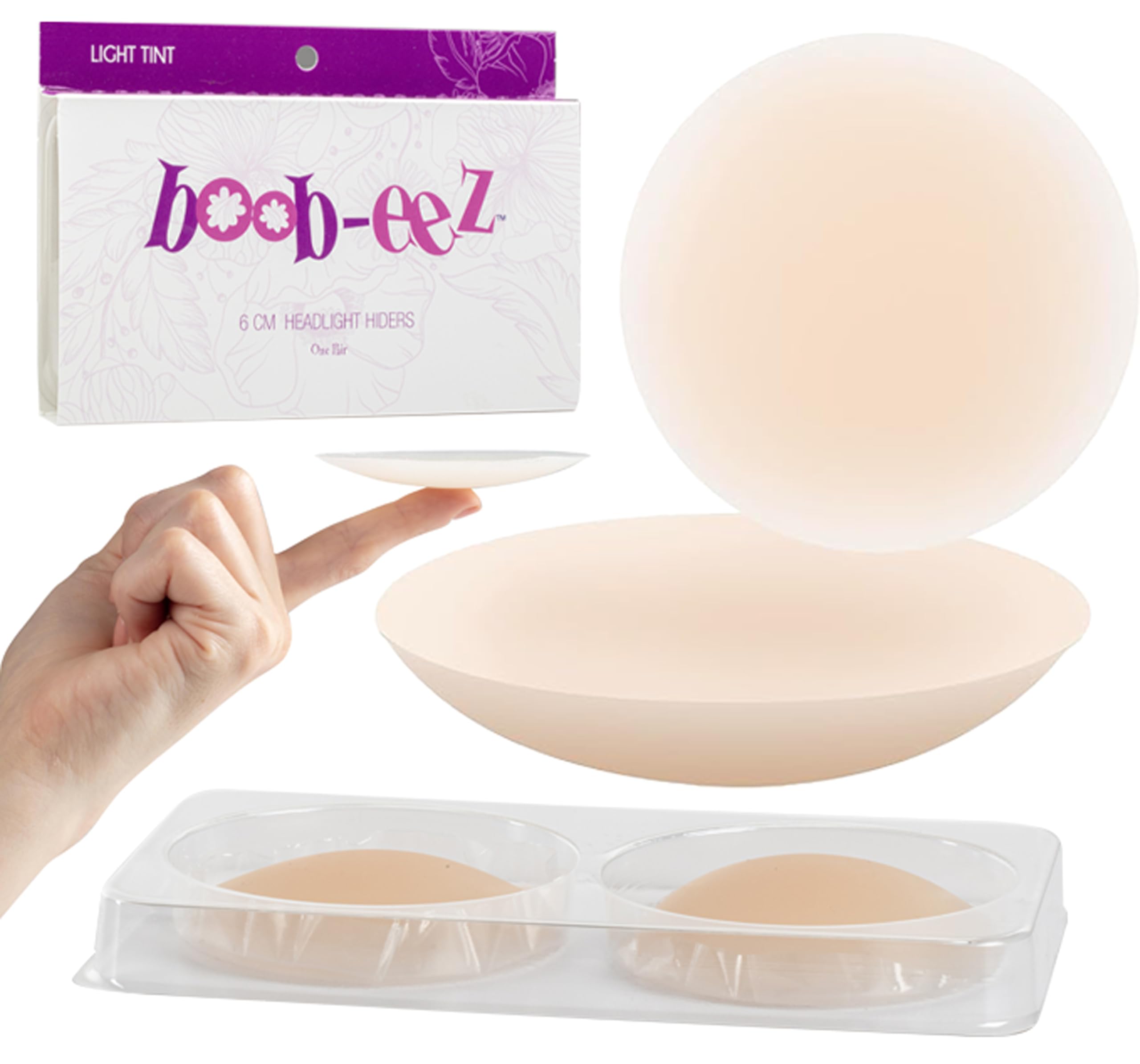 Nipple Covers (6 cm) Sweat Proof 100% Silicone Adhesive Breast Pasties