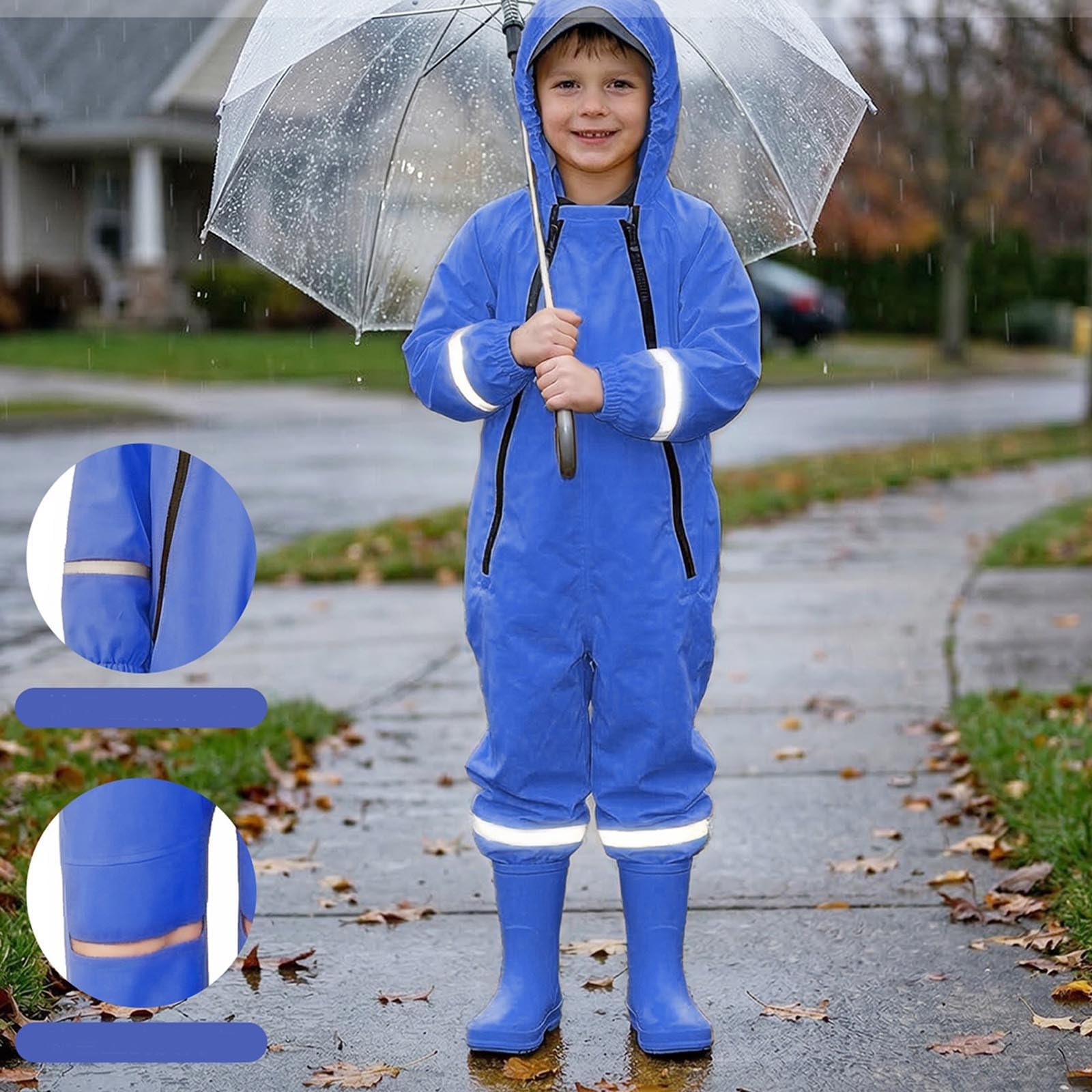 Genérico Chubasquero NiñA 10 AñOs,Pantalones De Lluvia para NiñOs con Correas Pantalones De Lluvia con Correas Pantalones De Lluvia Impermeable con DiseñO De Dibujos Animados Adecuado para NiñOs