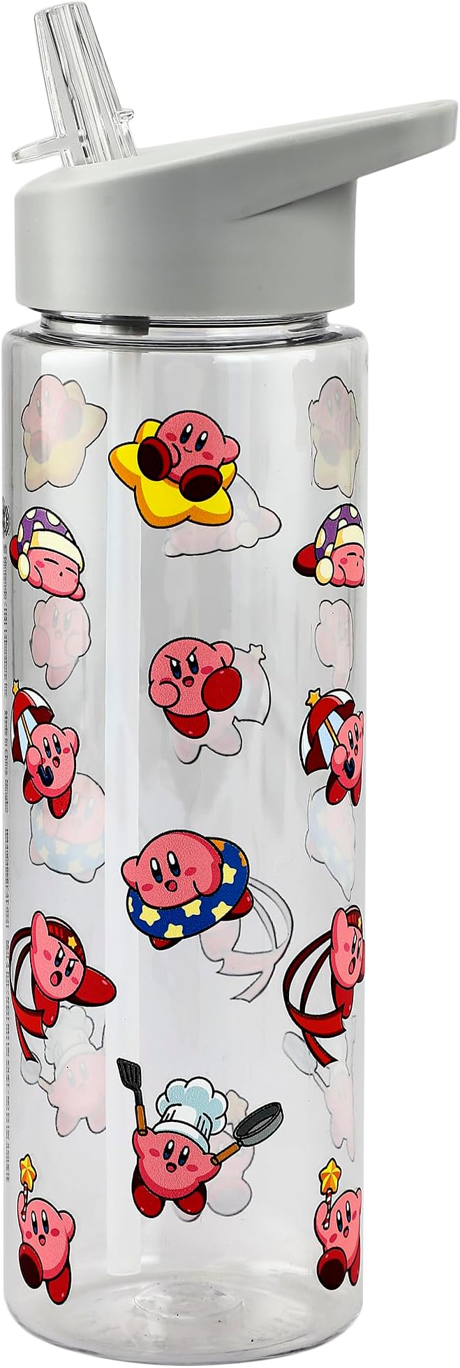 Kirby Pink Puff 24 oz Single Wall UV Water Bottle