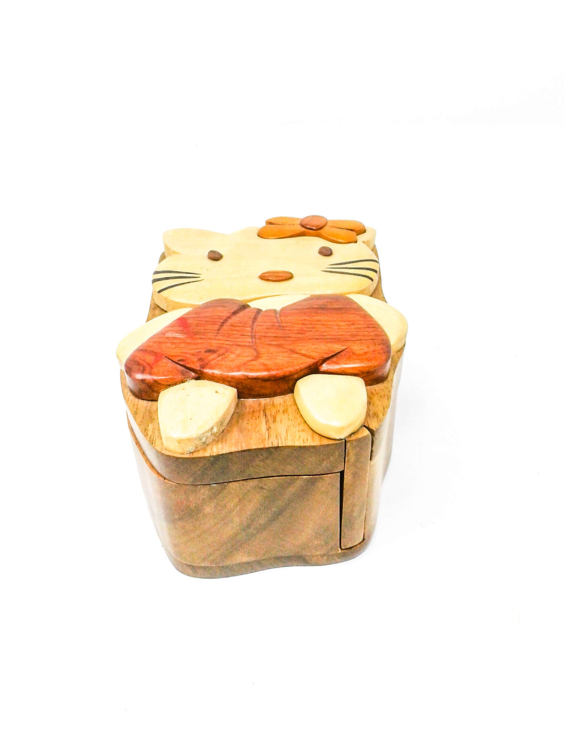 HELLO KITTY ＊木製BOX・人形５個セット＊ HELLO KITTY ＊木製BOX・人形5個セット＊