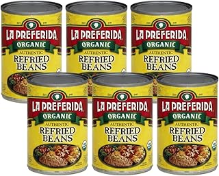 12 Vegan Refried Bean Recipes for Easy Plant-Based Meals 61 La Preferida Organic Refried Beans, 15 oz (Pack - 6)
