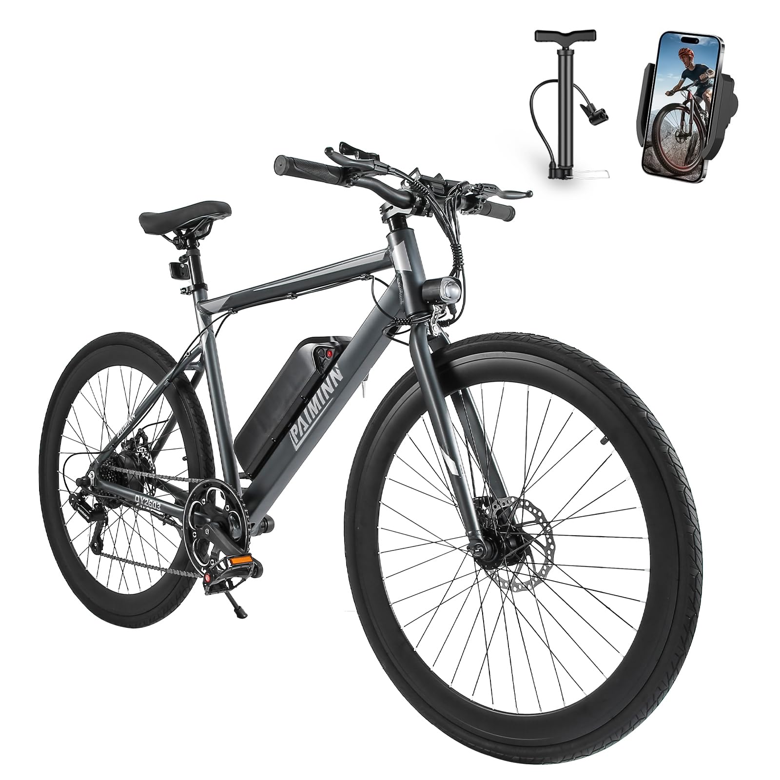 ジャンク品 Paiminn電動アシスト自転車 ロードバイク タイヤ700ｘ35C Amazon | Paiminn 電動アシスト自転車 ロードバイク タイヤ