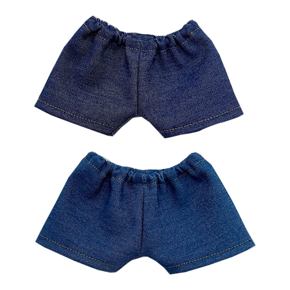 niannyyhouse Ropa de muñeca de peluche elástica y resistente - Traje deportivo - Pantalón con capucha - Accesorios de disfraz de peluche suave - 20 cm - Azul claro niannyyhouse Ropa de muñeca de peluche elástica y resistente - Traje deportivo - Pantalón con capucha - Accesorios de disfraz de peluche suave - 20 cm - Azul claro
