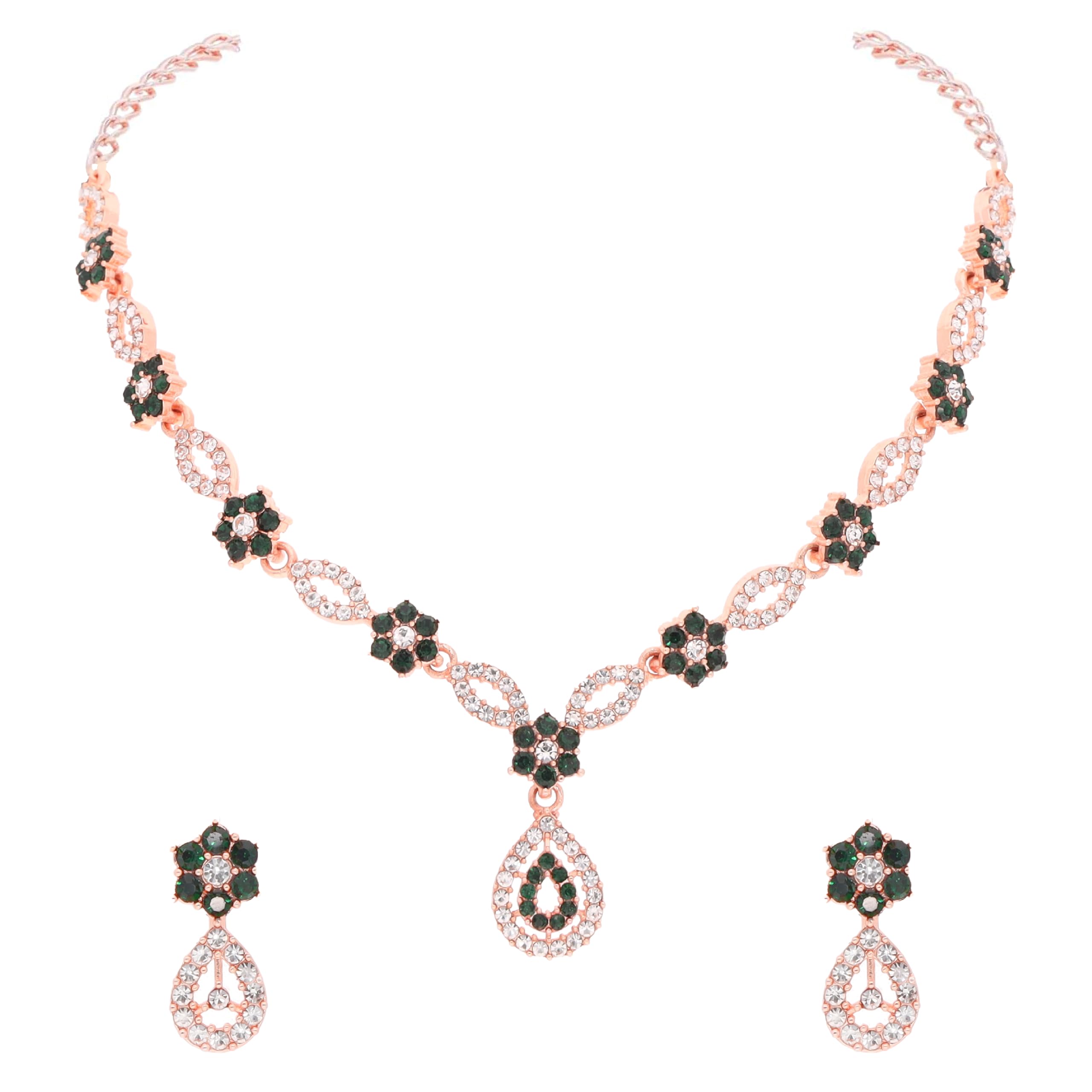 See full amazon price history chart for Brado Jewellery Graceful Rosegold Polished AD Studded Necklace Jewellery set with Matching Earrings for women and Girls Brado Jewellery Graceful Rosegold Polished AD Studded Necklace Jewellery set with Matching Earrings for women and Girls (B0D5HYDDFZ) Amazon Price History, Amazon Price Tracker