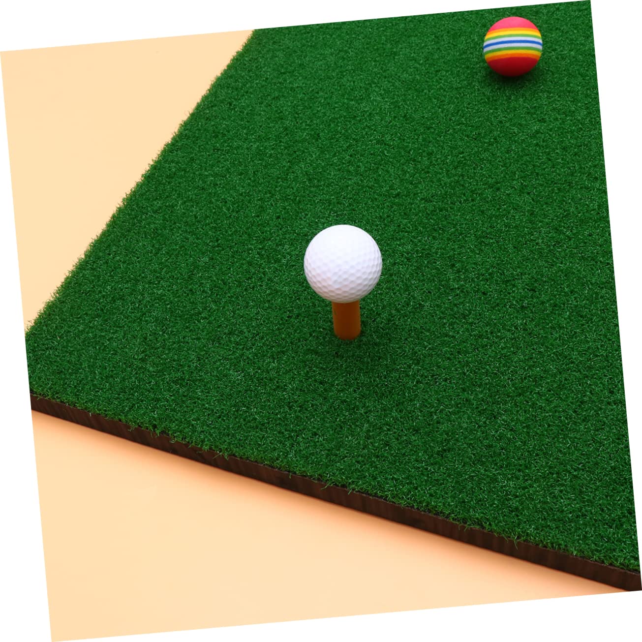 FOYTOKI 1pc Golf Driving Range Mat Realistic Turf Swing Training Aid for Indoor/Outdoor Practice Portable Hitting Mat for Beginners Advanced Players