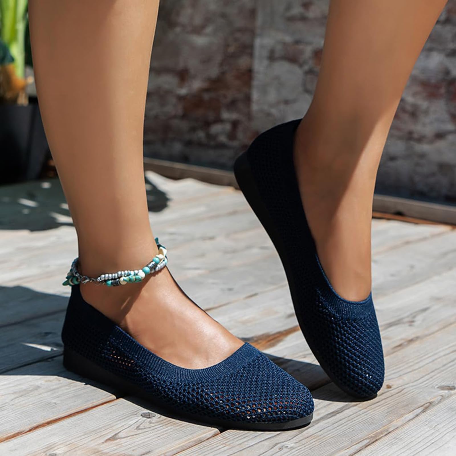 Générique Ballerine Femme Confortable, Petit Talon Pied Large Chaussure Chic Et Elegant Plates Chausson Ballerines Femme, Interieur Chaussures Femmes Confort Chic Élégant Pantoufle De Danse