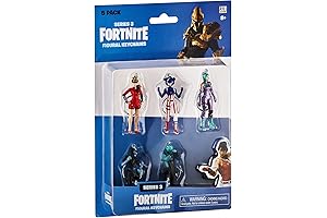 Fortnite Figurine Keychain 5-Pack: Experience Unbridled Joy and Adventure