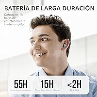 Vista 3 de TOZO - T10 - Auriculares inalámbricos Bluetooth 5.0 1 Negro