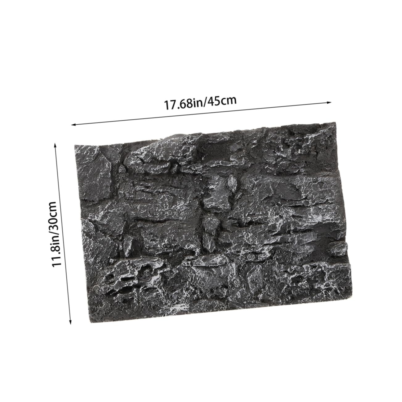 BESTonZON Rock Background Board for Aquariums and Terrariums Decorative Tank Background for Reptiles Amphibians and Turtles Easy Install Design