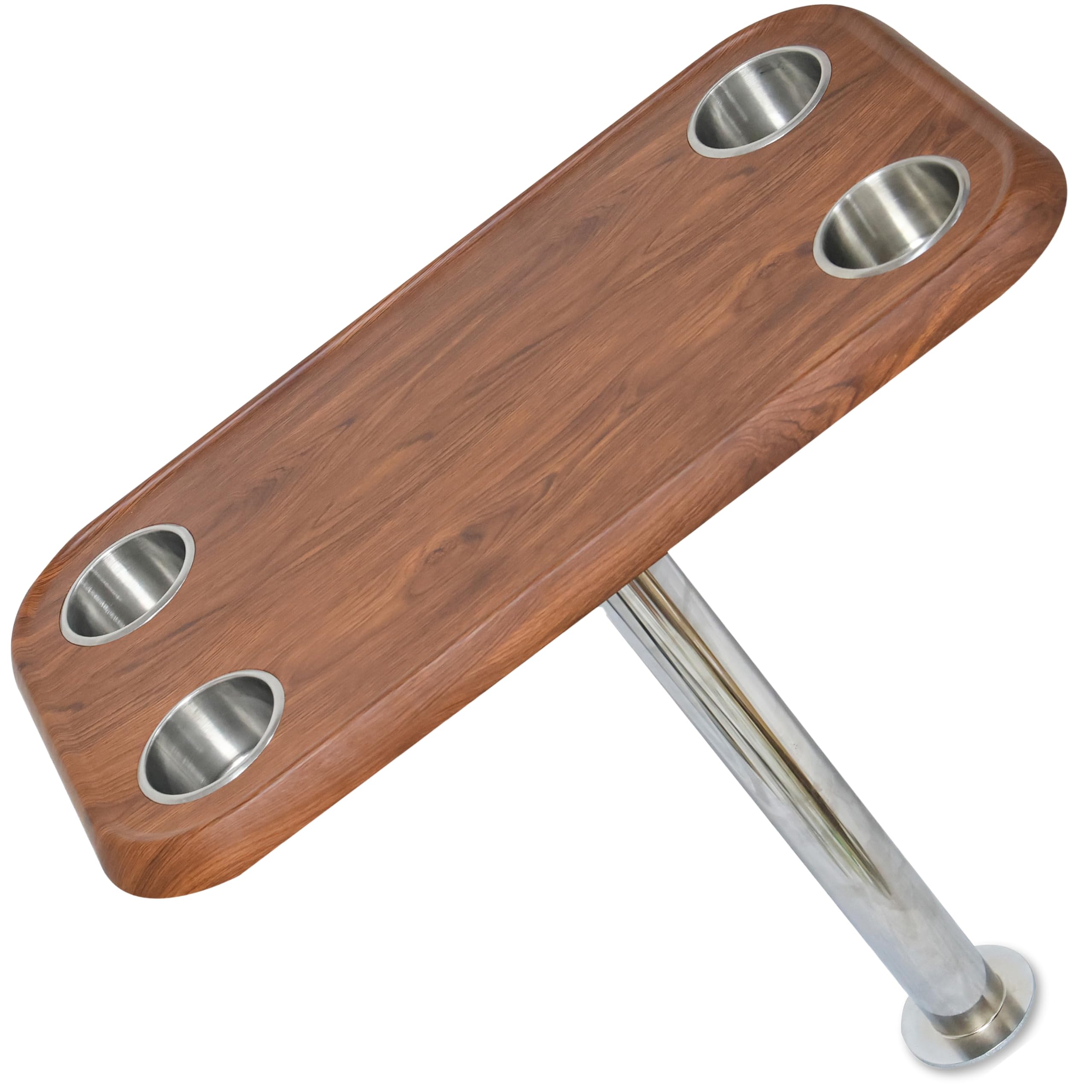 Amazon.com: Cinnamon Pontoon Boat Table Top & Post - No-Wobble