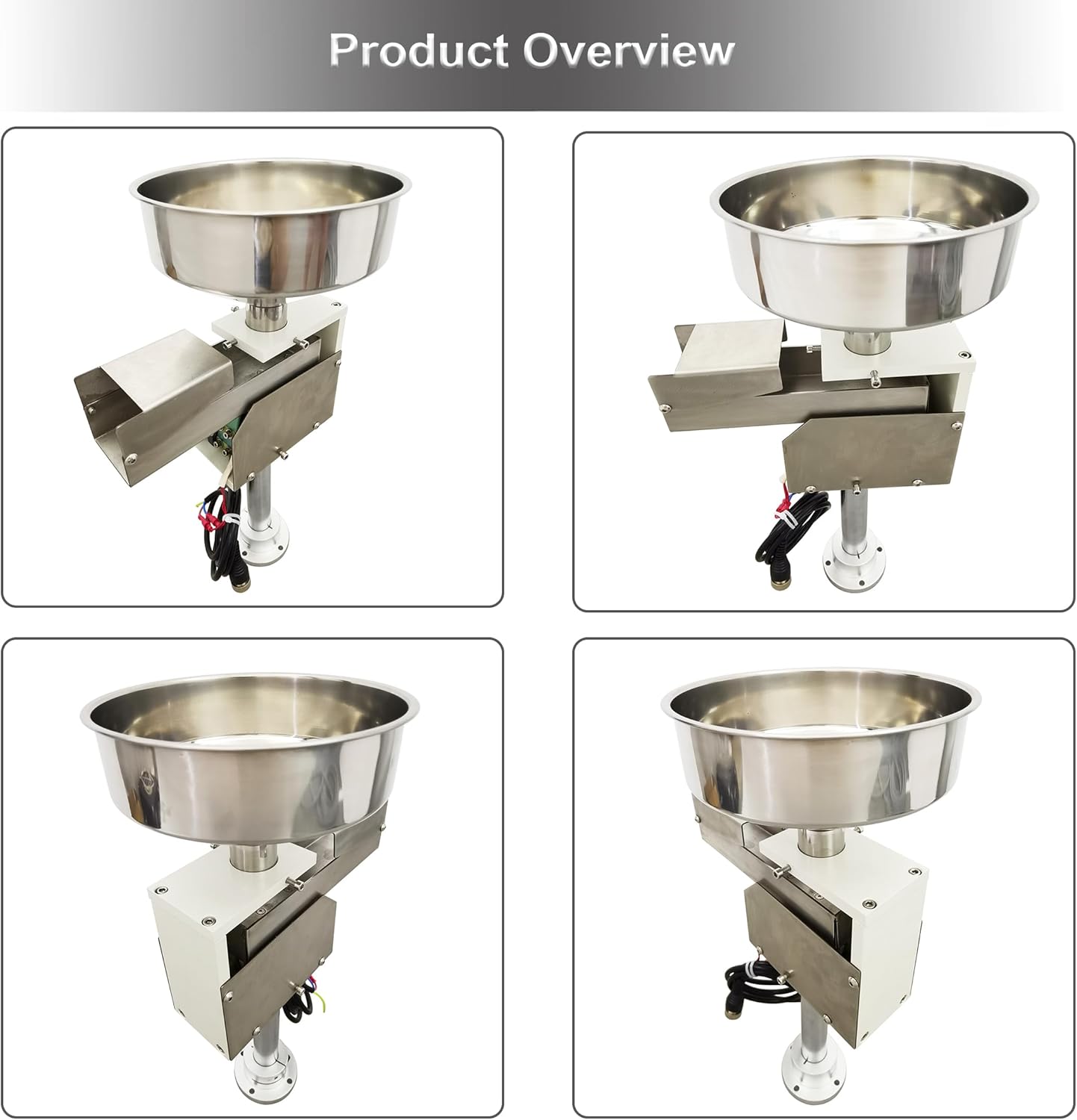 INTSUPERMAI Automatic Vibrating Feeding Equipment Vibration Feeder Machine Disc Vibrating Feeder Feeding Equipment 110V