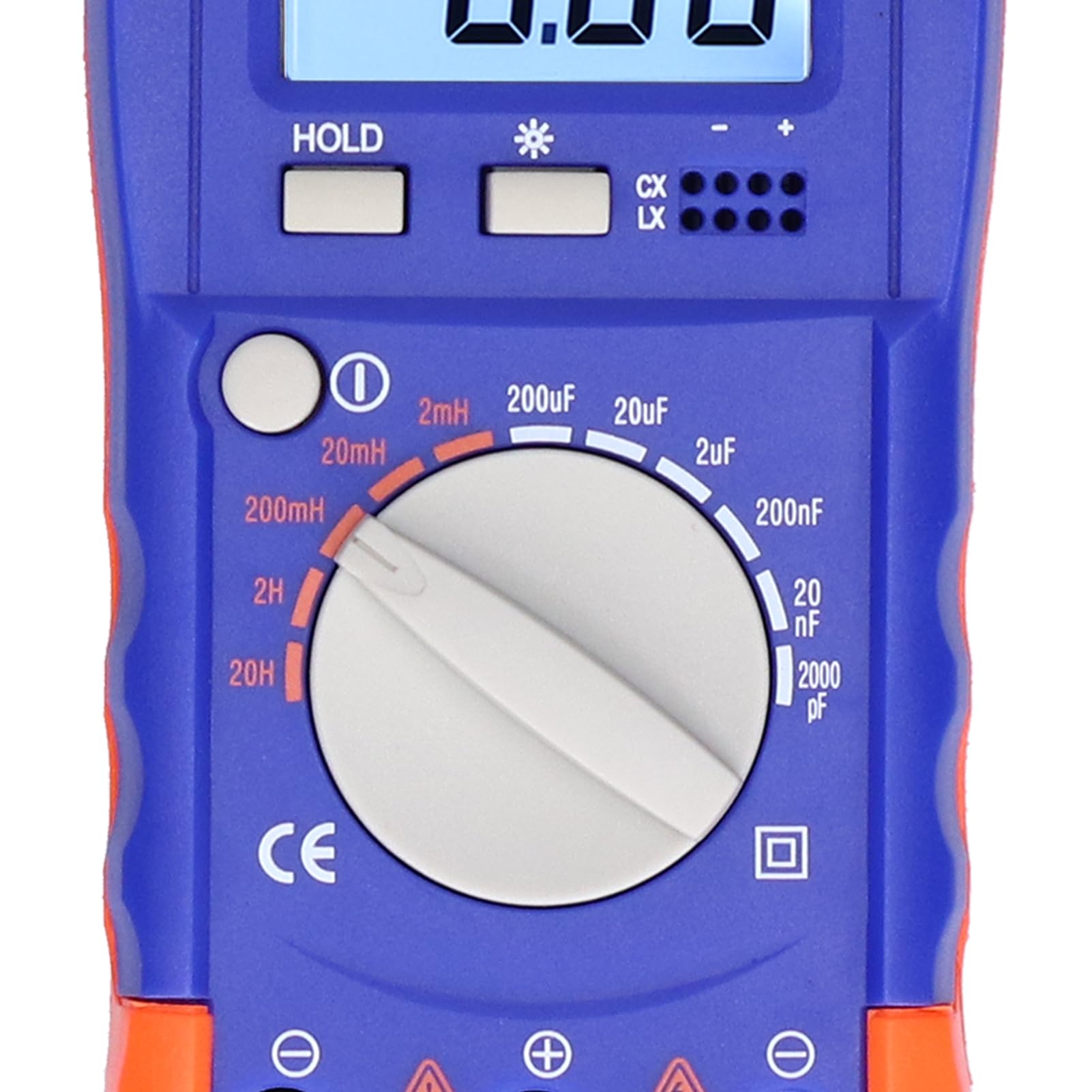 Fdit Probador de Capacitancia LCD, Medidor Digital A6243L Medidor de Inductancia Inteligente Medidor de Medición de Capacitor para Kits de Prueba (A6243L)