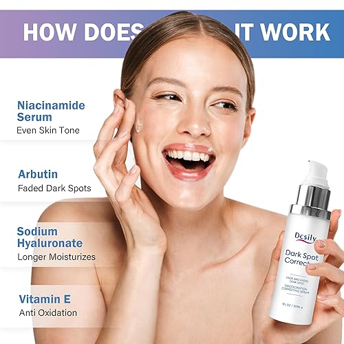 Miniatura 3 de Eliminador de manchas oscuras para cara, suero corrector de manchas oscuras para cara y cuerpo, tratamiento de manchas de acné con suero de ácido