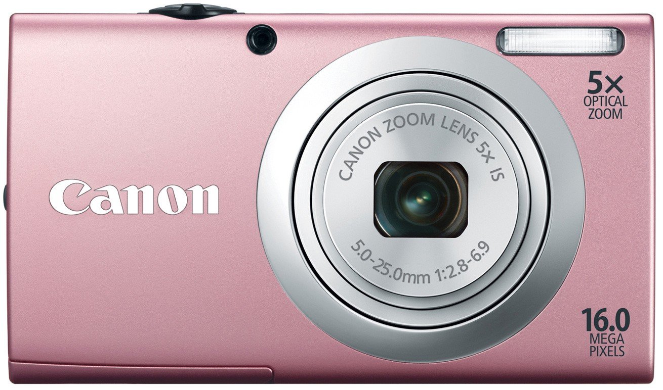 Canon A2400 is Digitalkamera Compact 16 Megapixel, Zoom 5 X Mini