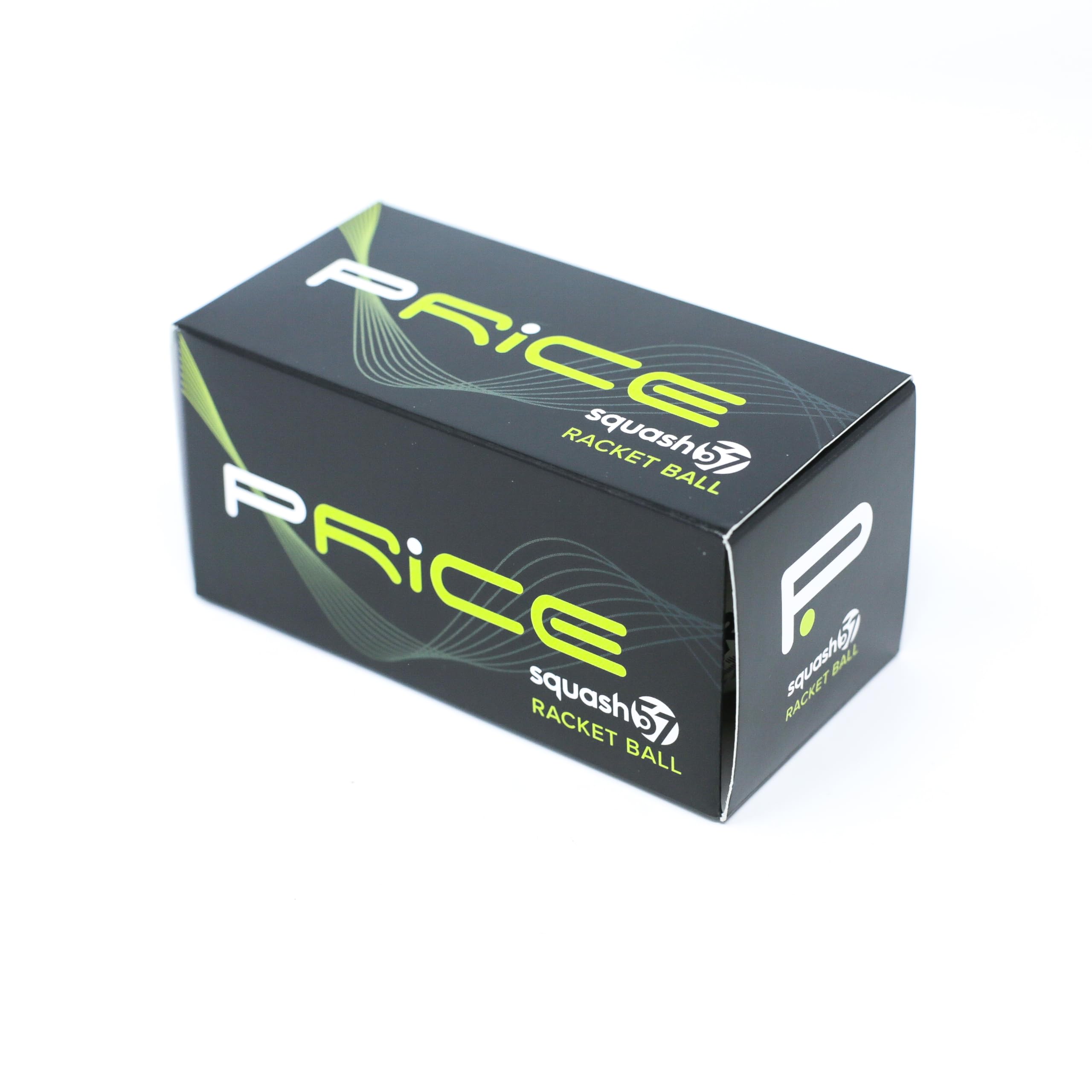Price's Excel Black Squash 57 Pelotas de raqueta