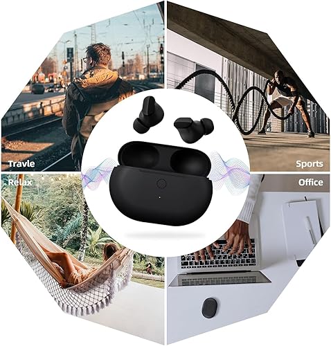 Miniatura 9 de Jinstyles Funda de carga de repuesto compatible con Beats Studio Buds, cargador con botón de sincronización de emparejamiento Bluetooth y batería