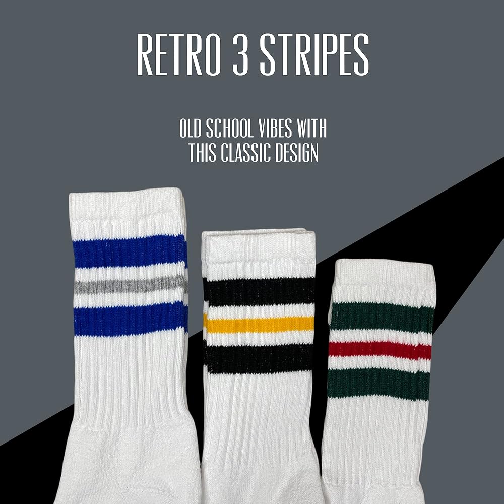 ◆SATUR◆ Leisure Stripe Socks British Racing Green Mustar SATURDAY LEISURE CLUB] Leisure Stripe Socks - British Racing