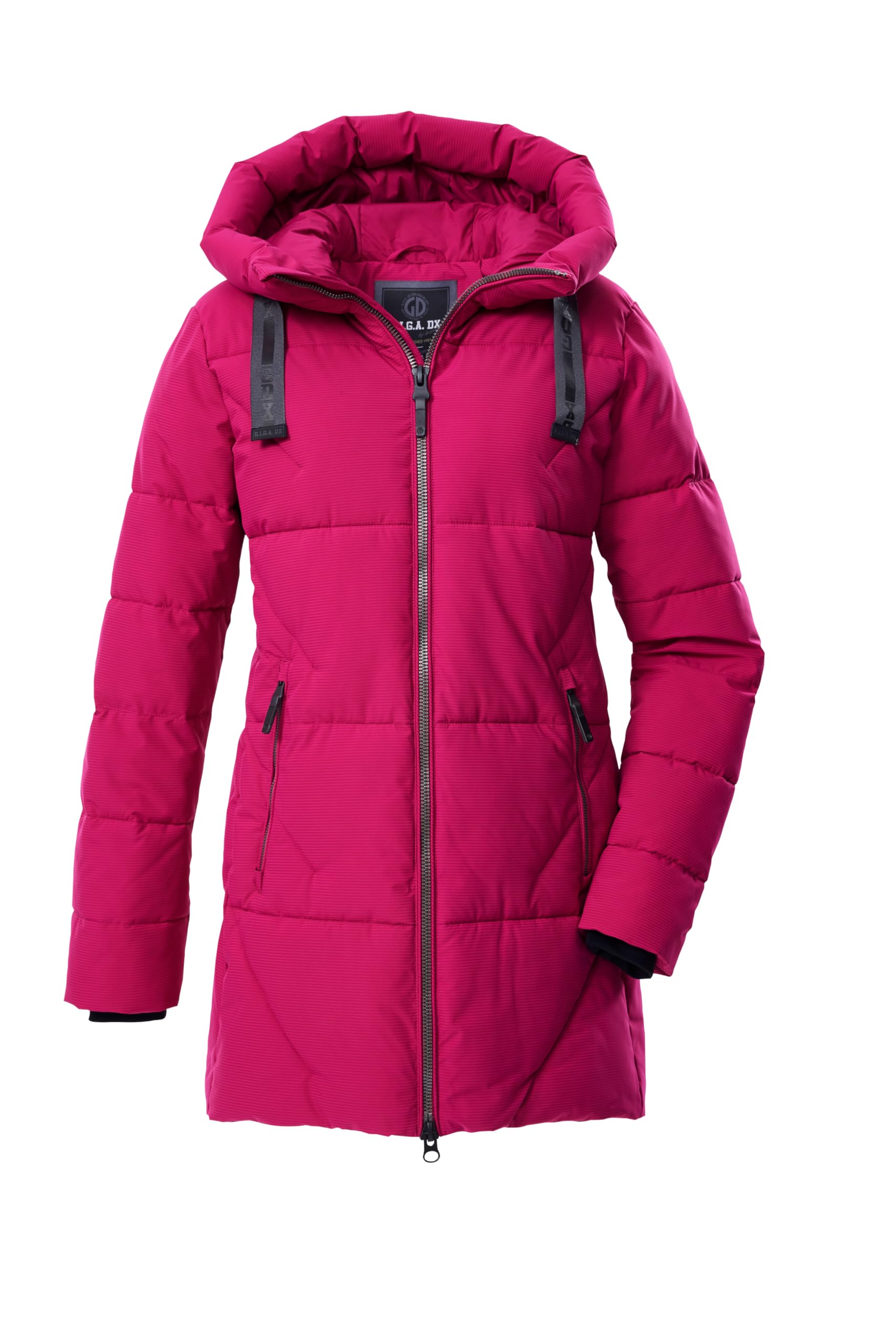 G.I.G.A. DX Mujer Parka de invierno funcional GW 30 WMN QLTD PRK | Repelente al agua 10.000 mm; transpirable 3.000 g/m²/24 h; cortavientos; bolsillos cremallera; protección frente al frío