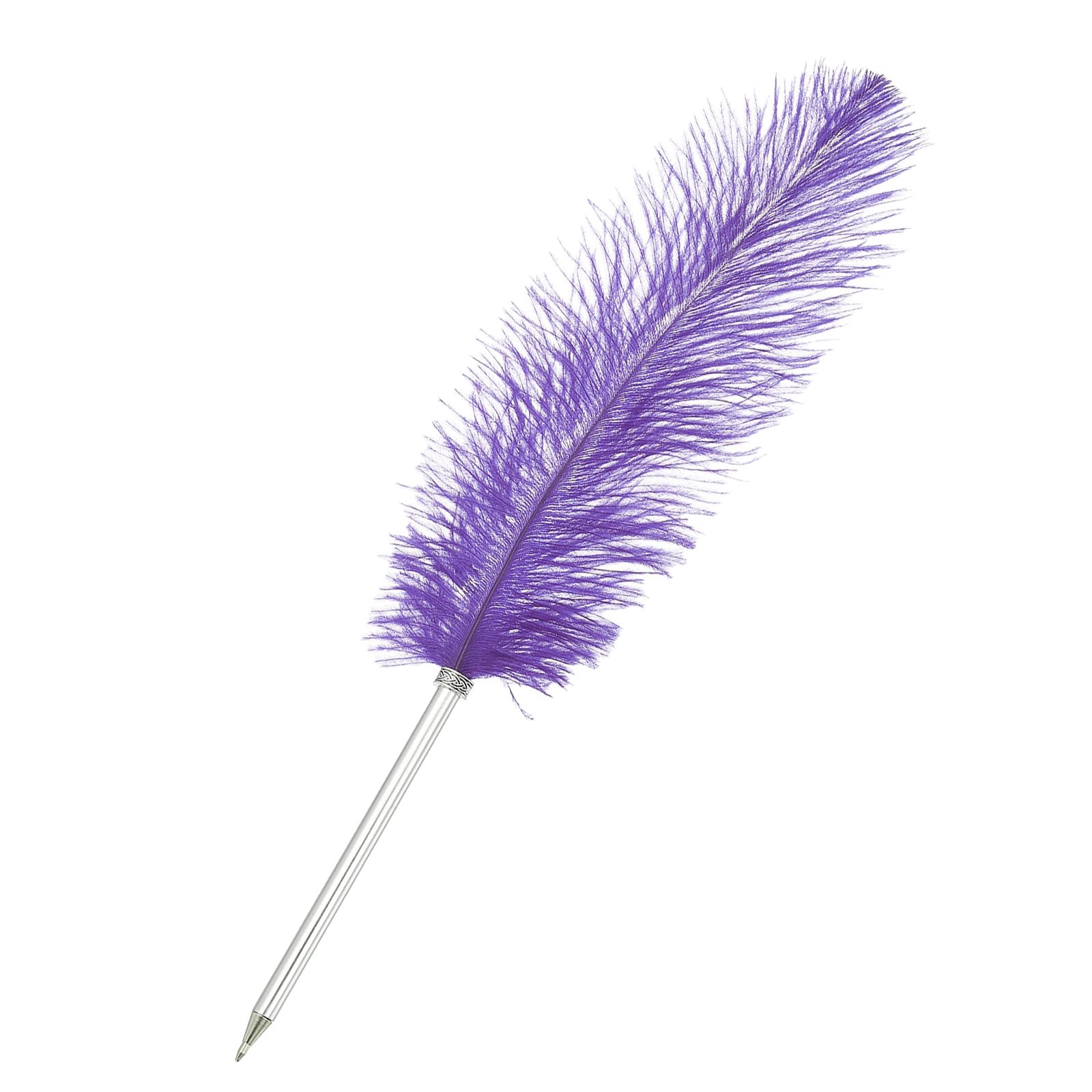 PATIKIL 30cm/12 Feather Ballpoint Pen