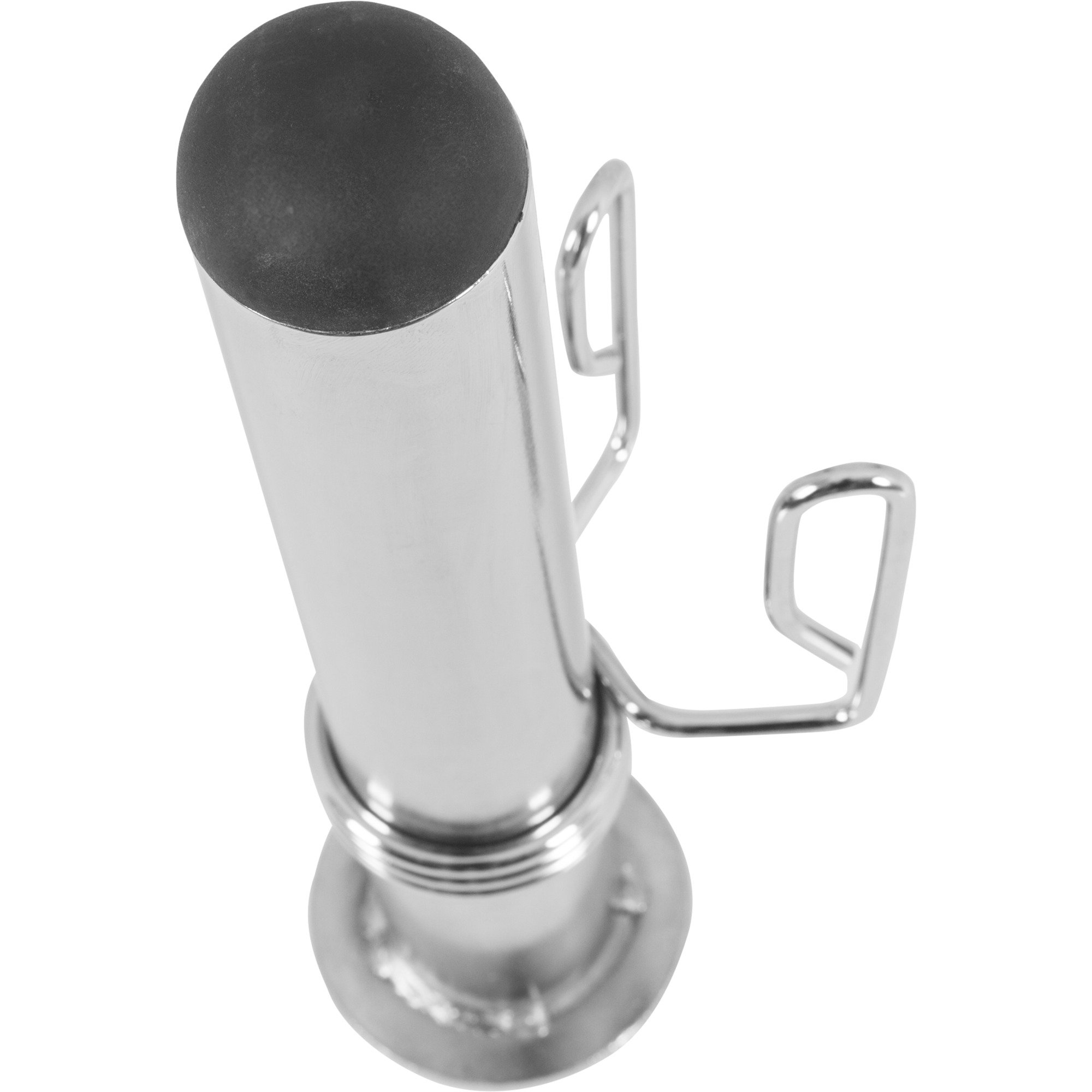Gorilla Sports® Manchon Adaptateur - Olympique Ø 50mm, pour Barres/Haltères Ø 30mm de Diamètre, avec 2 Fermetures à Ressort, Chromé - Adaptateur d'Accessoires, Equipement de Fitness, Musculation, Gym
