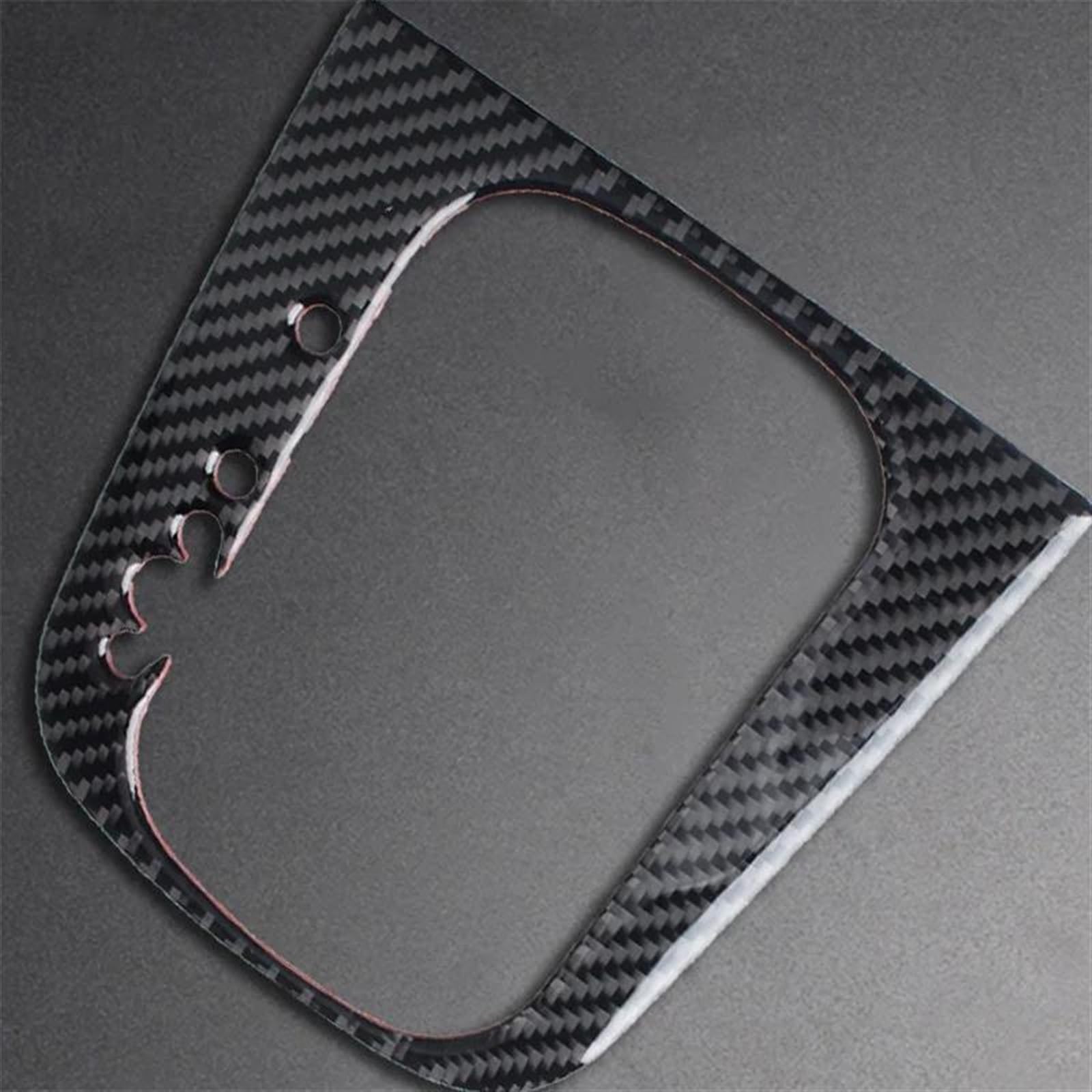 Noheeu Lhd Car Front Console Decoration Bezel Shift Knob Fixed Panel Decorative Frame For Scirocco Mk3 2009-2016 2015 2014 Waterproof(Lhd)