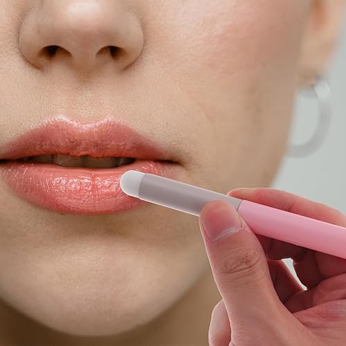 Miniatura 2 de 8 piezas de pincel de labios multiusos para lápiz labial y aplicador de brillo de labios para aplicación de maquillaje sin esfuerzo para sombra de