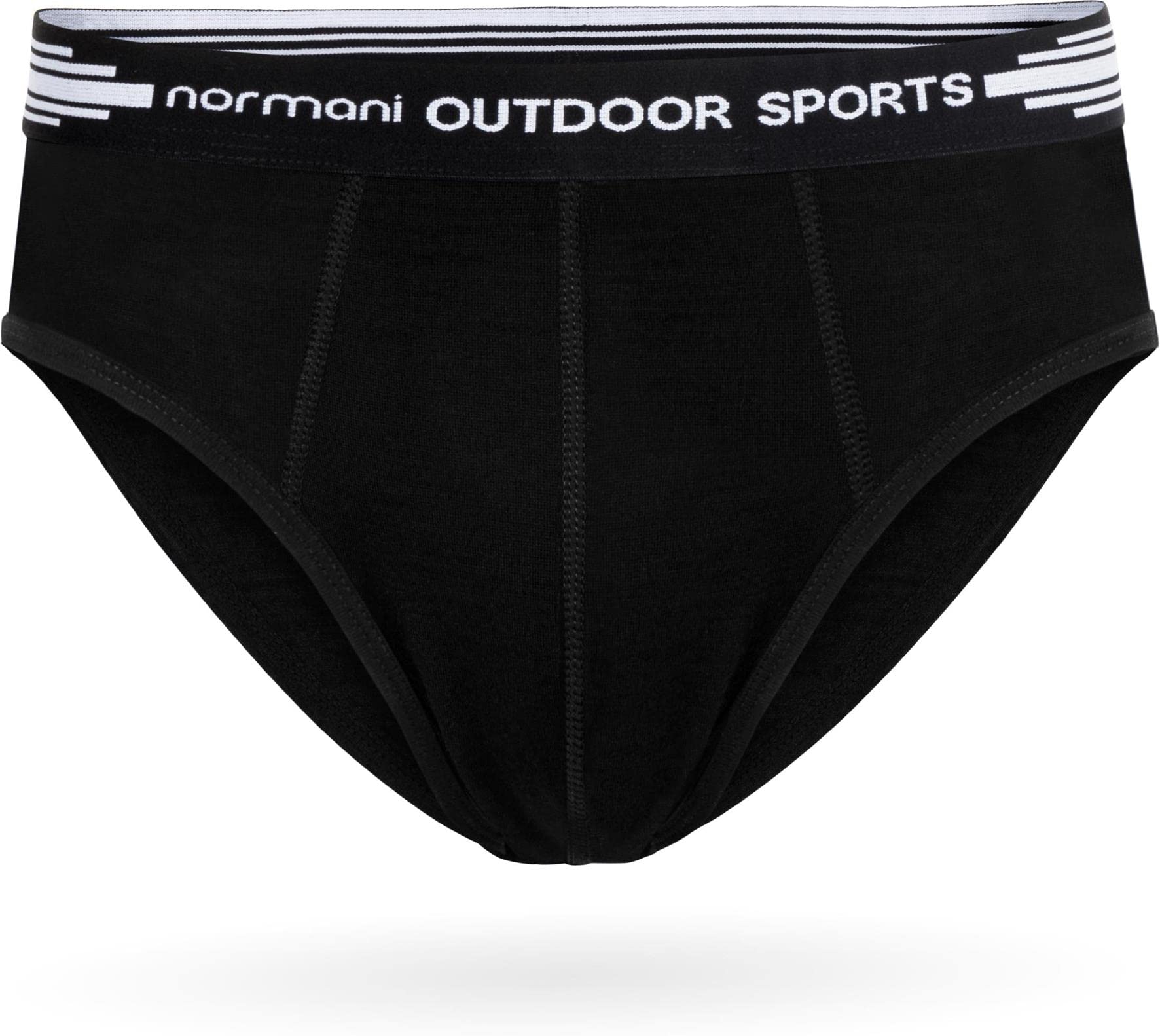 normani 3er Pack Premium Merino Boxershorts Slipper Unterhose - 100% Merinowolle - Funktionsunterwäsche Underwear Retroshorts